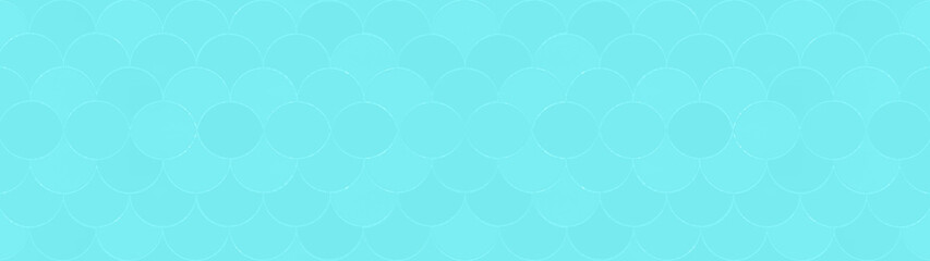  Aquamarine turquoise seamless grunge abstract mermaid scales pattern paper textile tiles texture background banner panorama
