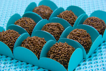 Traditional Brazilian party candy, Brigadeiro