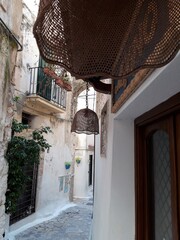 Malownicza uliczka Sperlongi, Italia.