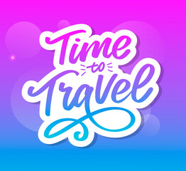 Travel life style inspiration quotes lettering. Motivational typography. Calligraphy graphic design element. Collect moments Old ways wont open new doors. Lets go explore. Every picture tells a story