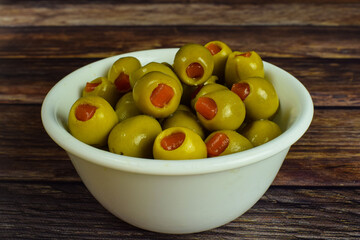 bowl of olives