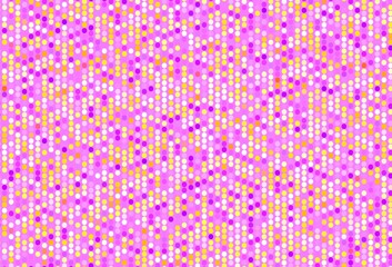 Light Pink, Yellow vector layout with circle shapes.