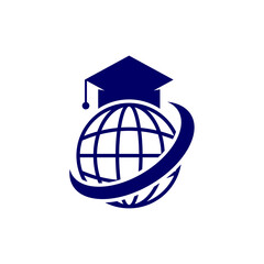 Education logo icon design, vector illustration, Concept design logo.