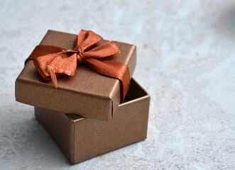 gift box with ribbon