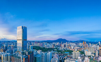 City Scenery of Shenzhen City, Guangdong Province, China