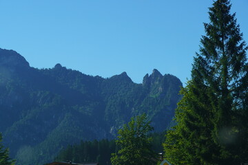 Berg "Die schlafende Hexe" am Königssee