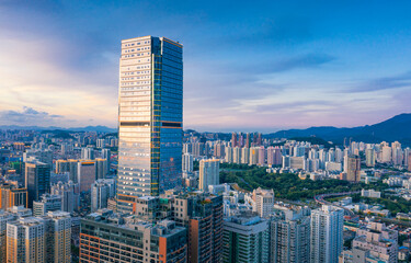 City Scenery of Shenzhen City, Guangdong Province, China