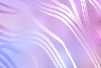 Light Purple, Pink vector background with lines.