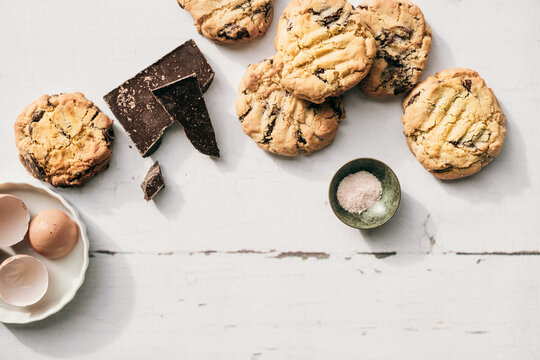Chocolate chunk cookies.