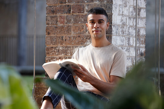 Young Indigenous Australian man enjoying his time outdoors