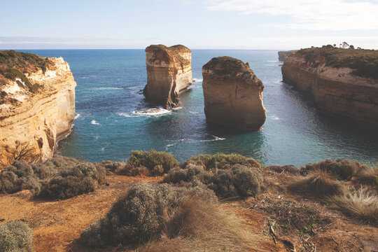 Loch Ard Gorge on sunny day