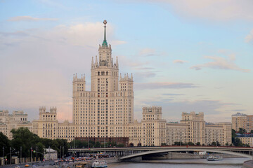 high building in Moscow during the USSR
