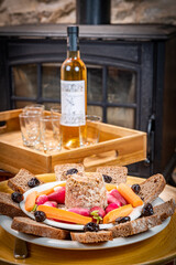 Une table bien garnie