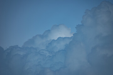 Fototapeta premium błękitne niebo z chmurami