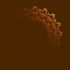 Indian style rangoli designs vector