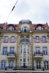 Fototapeta na wymiar Jugendstilhaus in Poznan