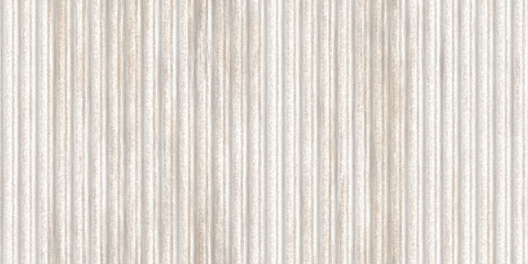 Weathered white corrugated metal texture. Crimp fence background. Ribbed metallic surface. Wavy iron wall pattern. Fluted metal fencing backdrop. © Aleksander