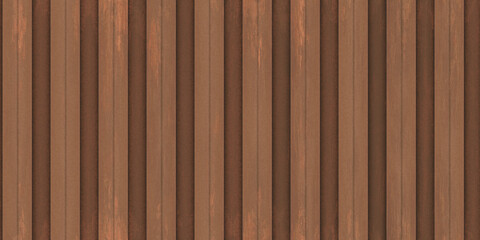 Rust corrugated metal texture. Crimp fence background. Ribbed metallic surface. Wavy iron wall...