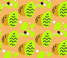 Seamless bright summer pattern.