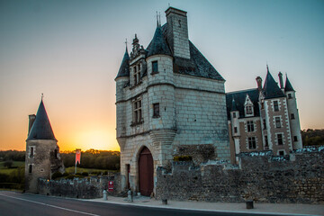 Castle of Montpoupon in France