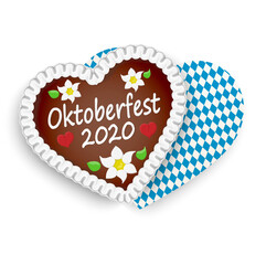 gingerbread heart Oktoberfest 2020