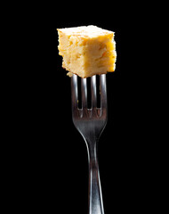 Potato omelette plate