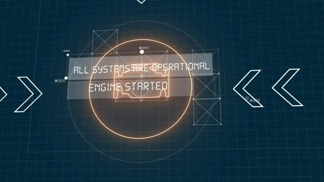 Starting the engine. Check engine light symbol that pops up on dashboard when something goes wrong with the engine and stop engene. Close up