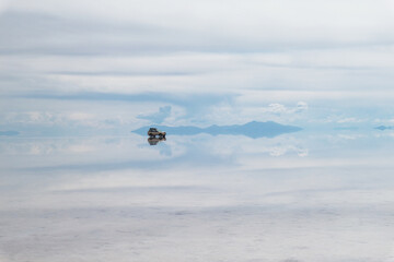 Fototapeta na wymiar Salar de Uyuni in Bolivia. 