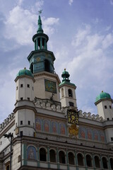 Fototapeta na wymiar Das alte Rathaus von Poznan