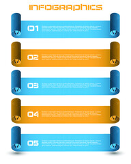 Modern Design Template, can be used for info-graphics, banners for web layout.