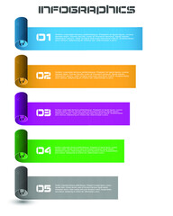 Infographic design template. Idea to display information, ranking and statistics.