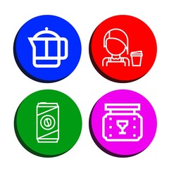 mug icon set