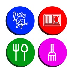 silverware icon set