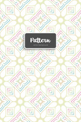 Ornate floral seamless texture, endless pattern