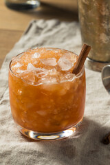 Refreshing Homemade Coffee Swizzle Cocktail