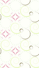 Bright colors of seamless pattern.