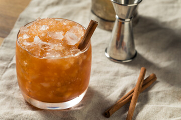 Refreshing Homemade Coffee Swizzle Cocktail