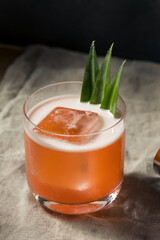 Homemade Refreshing Jungle Bird Cocktail