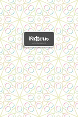 Ornate floral seamless texture, endless pattern