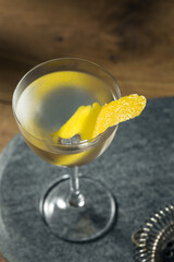 Boozy Dry Vesper Martini Cocktail