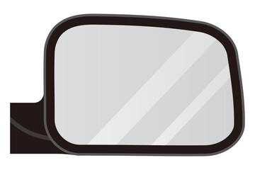 車のサイドミラー