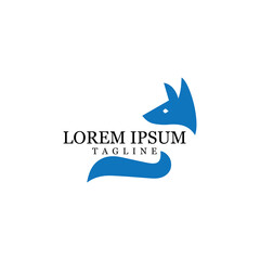 Fox vector illustration icon