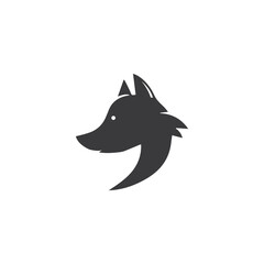 Fox vector illustration icon