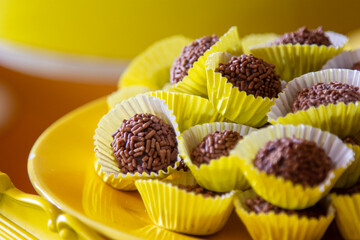 Brigadeiro, traditional Brazilian party candy