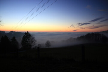 Abendstimmung im Odenwald