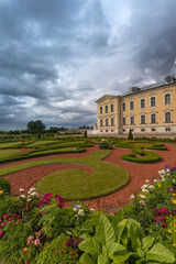 Historic Rundāle Palace one of the two major baroque palaces built for the Dukes of Courland in what is now Latvia