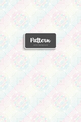 Ornate floral seamless texture, endless pattern