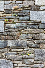 Wall built of natural stone. Can be used as background. Great background or texture.