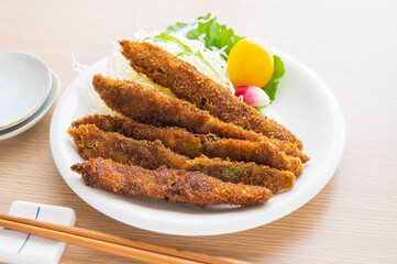 モロッコインゲンのフライ