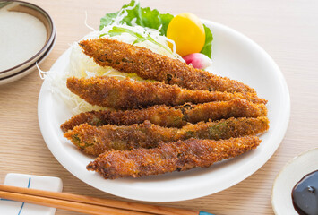 モロッコインゲンのフライ